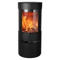 Produktbild: Kaminofen Aduro 22 Stahl schwarz 5,5 kW mit Holzfach - Schwarz