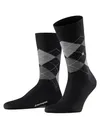Produktbild: Burlington Herren Socken Edinburgh M SO Wolle gemustert 1 Paar, Schwarz (Black 3000) neu - umweltfreundlich, 40-46