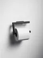 Produktbild: Keuco Toilettenpapierhalter Edition 11, aus Metall, schwarz-matt, offene Form, WC-Rollenhalter, Bad, Gäste-WC
