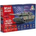 Produktbild: Modell Panzer M1a1 Abrams - Krieg Thunder ITALERI 35108 1:3 5 Promo