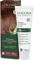 Produktbild: LOGONA Naturkosmetik Pflanzen-Haarfarbe Creme 220 Weinrot, Rote Natur Haarfarbe mit Henna, vegane Farbcreme für eine dauerhafte Coloration, schonende Färbung für glänzendes Haar, 150ml