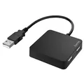 Produktbild: hama USB-Hub 4-fach schwarz