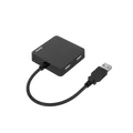 Produktbild: Hama - Hub - 4 x USB 2.0 - Desktop