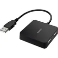 Produktbild: hama 00200121 hama USB-Hub 4-fach schwarz