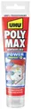 Produktbild: UHU Poly Max Power Tansparent Klebe- und Dichtmasse Herstellerfarbe Transparent 47845 115g