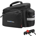 Produktbild: Klickfix Rackpack 2 Racktime schwarz Gepäckträgertasche 10L viel Stauraum