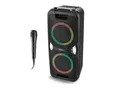 Produktbild: Medion Partylautsprecher MD400000 LIFE PE-1 Pure (PLL-UKW Radio, Bluetooth® 5.4, satter Sound, verschiedene Lichteffekte, X-Bass Bassanhebung, inkl. Mikrofon, 2 x 25 W RMS Ausgangsleistung)