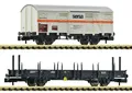 Produktbild: Fleischmann 6660042 Spur N 2-teiliges Set Bauzug Sersa der SBB Epoche V