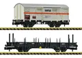 Produktbild: Fleischmann 6660042 2-tlg Set Bauzug SERSA 1:160 Spur N DC Neu OVP