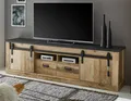 Produktbild: TV Schrank Lowboard Fernsehschrank Board Used Wood Vintage 200 cm Stauraum Stove