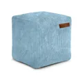 Produktbild: Green Bean Pouf Cube Cord (Indoor Sitzhocker Sitzkissen Fußhocker Relax-Sessel, Made in Germany), die ideale Ergänzung zum Sitzsack