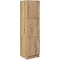 Produktbild: vidaXL Highboard Eiche Handwerklich 31,5 x 32 x 124 cm Holzwerkstoff 869353
