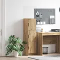 Produktbild: vidaXL Highboard Artisan-Eiche 31,5 x 32 x 122,5 cm