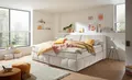 Produktbild: ED EXCITING DESIGN Boxspringbett Elkford, Familienbett in der Größe 240x200cm, inkl. Stauraum im Kopfteil