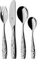 Produktbild: WMF Kinderbesteck Tommi das Faultier (4-tlg), 1 Personen, Cromargan® Edelstahl Rostfrei 18/10, ab 3 Jahren, hygienisch, säurefest