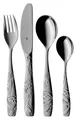 Produktbild: WMF Faultier Tommi Kinderbesteck-Set Besteckset 4-teilig mit Tiermotiv Edelstahl