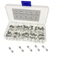 Produktbild: 100x Flinke Glas Feinsicherung Set, 20 x 5mm, Glasrohrsicherung Sortiment Gla...