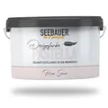 Produktbild: SEEBAUER diy Pastellfarbe PASTELLA Rosa 2,5L (Rose Secco) Edelmatte Wandfarbe Altrosa - Innenfarbe sehr hohe Deckkraft - Matt, Abwaschbar und Tropffrei