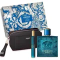 Produktbild: Versace Eros EDT 100ml + EDT 10ml Eau De Toilette Set Für Mann Geschenk