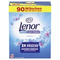 Produktbild: Procter & Gamble Service GmbH Lenor Vollwaschmittel Pulver Aprilfrisch, Pulverwaschmittel für lang anhaltende Frische, 4,95 kg - 90 Waschladungen 8700216701976
