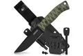 Produktbild: GREIFS Universalmesser RANGER Outdoor-Messer aus D2 Stahl mit Kydex Holster und Feuerstahl