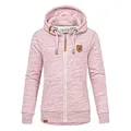 Produktbild: REPUBLIX Sweatjacke FREYA Damen Hoodie Sweatshirt Pullover Zipper Jacke XXL