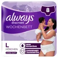 Produktbild: Always Discreet Wochenbett Höschen Größe L Inkontinenz Schutz Damen
