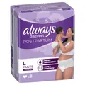 Produktbild: always Inkontinenzhosen discreet Postpartum Wochenbett Gr. L, 8 St.