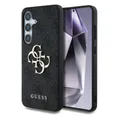 Produktbild: Guess Handyhülle GUESS Case f. Samsung Galaxy S25 Big Metal Logo Hülle Cover Schwar