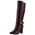 Produktbild: VAN HILL Damen Klassische Stiefel Blockabsatz Schnallen Klassisch Schuhe 217552 Burgund 36