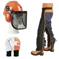 Produktbild: Oregon Sicherheits-Set Kettensäge 3-Tgl. Schutzhelm Handschuhe Beinlinge Set