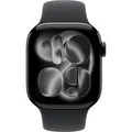 Produktbild: Watch Series 11, Smartwatch schwarz (glänzend), Aluminium, 46 mm, Sportarmband schwarz M/L