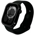 Produktbild:  Gebrauchsspuren Karton - Apple Watch Series 11 GPS – 46 mm – Diamantchwarz Aluminium – Sportarmband Schwa...