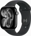 Produktbild: Apple Watch Series 11 schwarz glaenzend Aluminium Smart (MEUX4ZR/A)