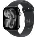 Produktbild: Apple Watch Series 11 GPS 46 Smartwatch Diamantschwarz (160-210 mm)