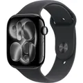 Produktbild: Apple Watch Series 11 GPS 46 Smartwatch Diamantschwarz (160-210 mm)