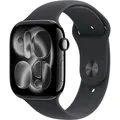 Produktbild: Apple Watch Series 11 GPS 46 Smartwatch Diamantschwarz (160-210 mm)