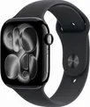 Produktbild: Apple Watch 11 GPS Alu Jetblack 46mm Black Silicon Band, NEU Sonstige