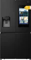 Produktbild: Hisense Side-by-Side Kühl-Gefrierkombi RQ760N4IFE 577l NoFrost WiFi Schwarz