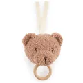 Produktbild: Bieco Musikspieluhr Bär Mika | ca. 30 cm | Baby Spieluhr aus Bouclé | Teddy Einschlafhilfe Babys | Teddybär Baby Musikuhr | Spieluhr Baby | Tedy Bear | Kuscheltiere für Babys | Einschlafhilfe Kinder