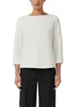 Produktbild: s.Oliver Jacquard-Sweatshirt im Relaxed Fit mit U-Boot-Ausschnitt
