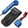 Produktbild: PeakTech P 3434 Leitungssuchgerät für Leitungen & Telefonkabel [3 Jahre Garantie] Leitungssucher mit Durchgangsprüfer & Tonsignal, Krokoklemmen, Telefon, RJ11, LAN Netzwerk Kabelfinder Leitungsfinder