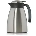 Produktbild: Blumtal Isolierkanne Thermoskanne Carla - 1L Bruch- und auslaufsicher, 1 l, Quick Tip Verschluss, BPA-frei, hält Getränke stundenlang warm & kalt silberfarben 1 l