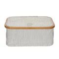 Produktbild: Prym Box Canvas & Bamboo (38 x 26 x 16 cm/ faltbar/ grau-creme) Aufbewahrung