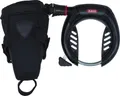 Produktbild: Abus Set XPlus Rahmenschloss 5955 NR BK Schloss 6KS/85cm + Tasche ST5950 - OVP