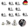 Produktbild: 10 Stück Jeans Knöpfe Ohne Nähen, 17mm Button Pins Jeans, Hosenknöpfe Zum Ste