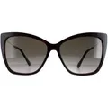Produktbild: Jimmy Choo Cat Eye Damen Dunkel Havanna Braun Farbverlauf Seba/S
