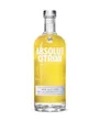 Produktbild: Absolut Citron – Absolut Vodka mit Zitronen Aroma – Absolute Reinheit und einzigartiger Geschmack in ikonischer Apothekerflasche – 1 x 1 l