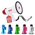 Produktbild: Pyle Megaphon mit Sirene, Signalhorn – Siren Megaphone – Mini Megafon Kinder & Erwachsene 20W, Faltbare Megaphone mit Sirene & Mikrofon, Lautstärke Einstellbar & Batteriebetrieben Reichweite: 550m