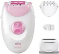 Produktbild: Braun Silk-épil 3-031 Epilierer/Damenrasierer Pink, Weiß